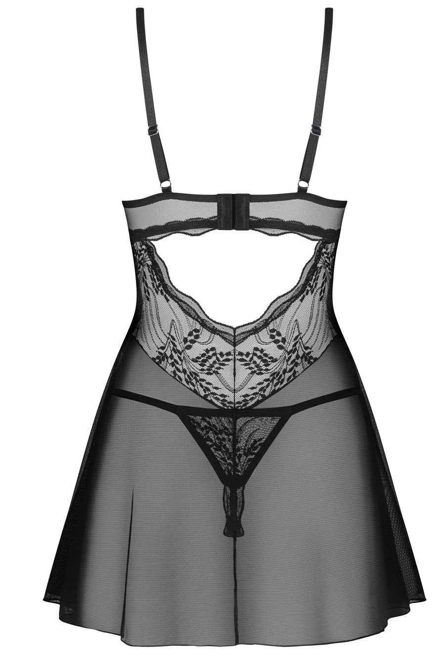 sheer babydoll chemise