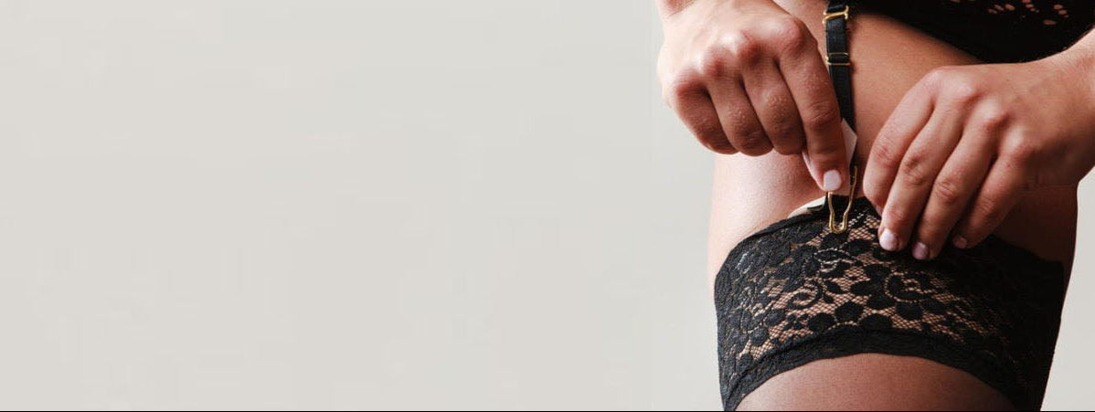 sexy black stockings