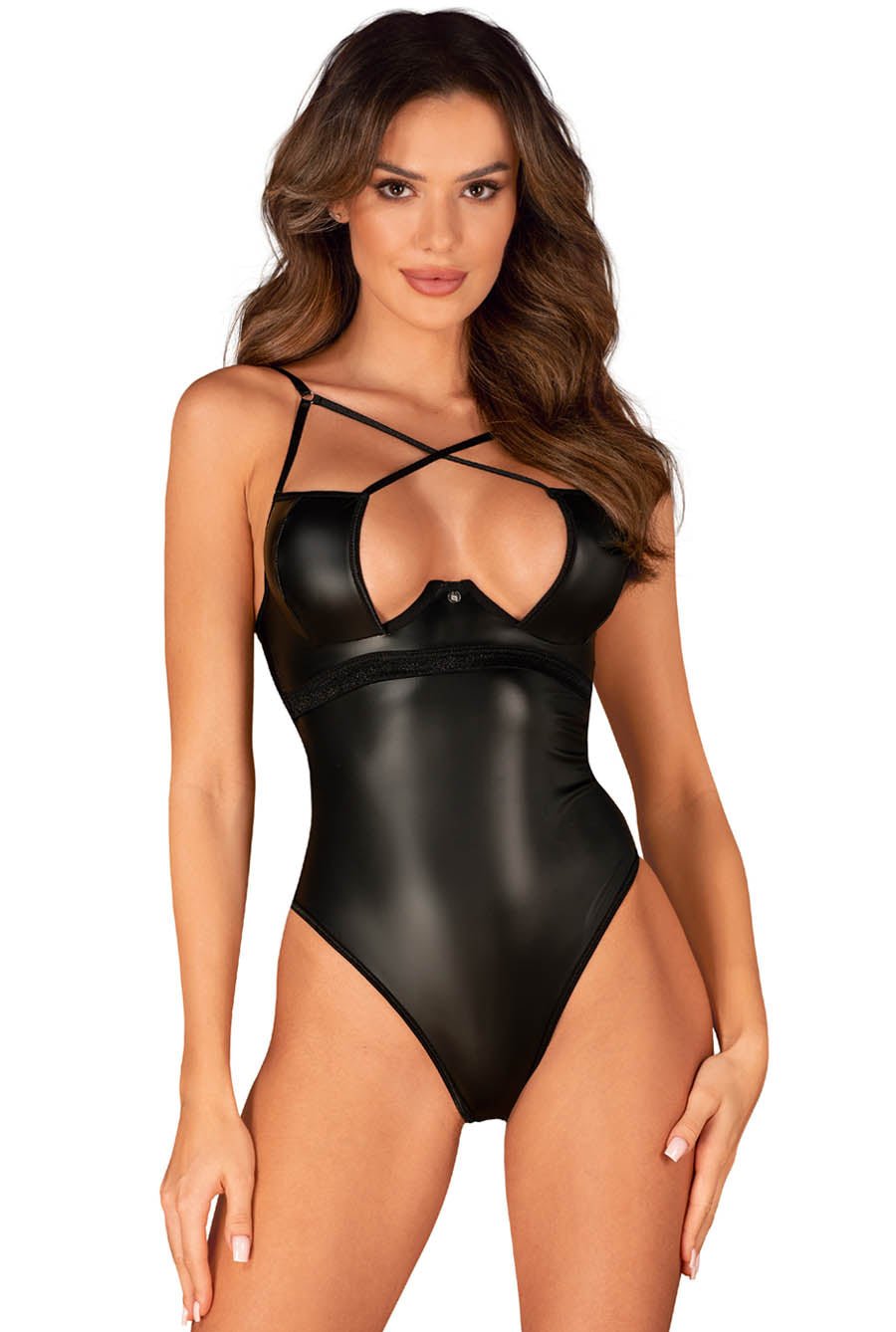 leather womens lingerie