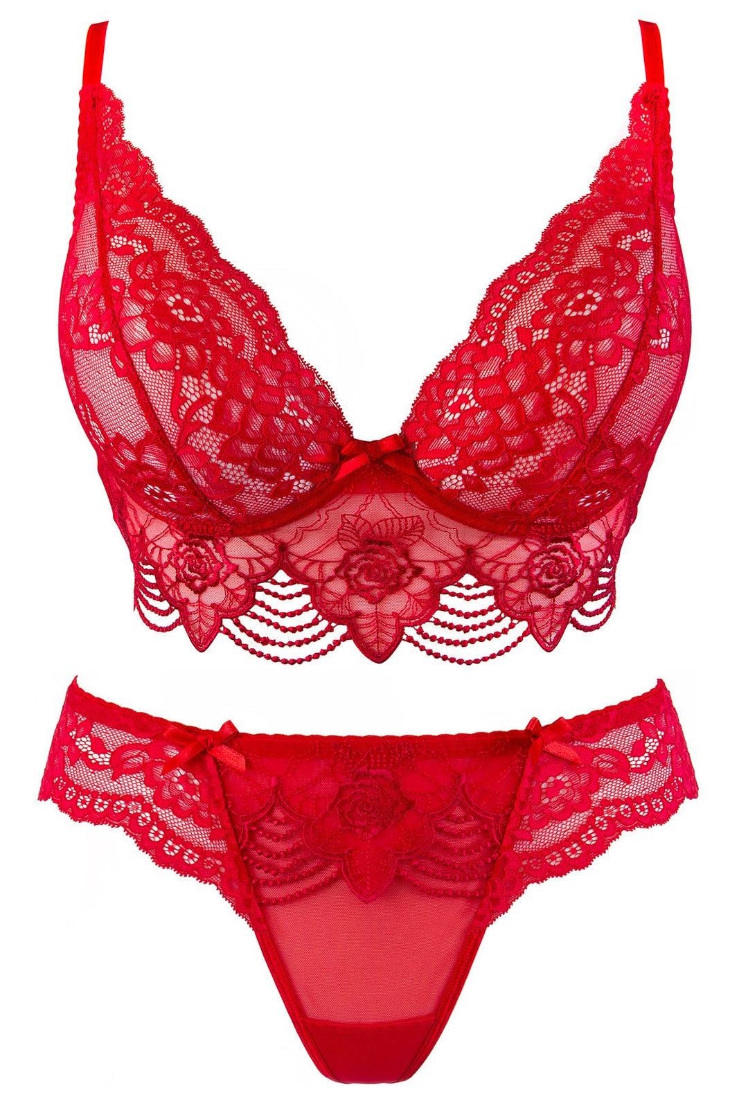 red lingerie set australia