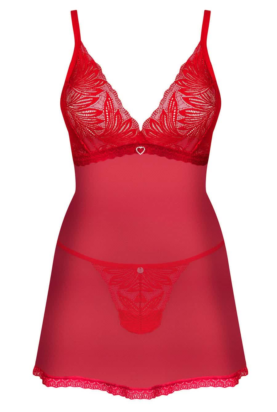 sexy red sleepwear women