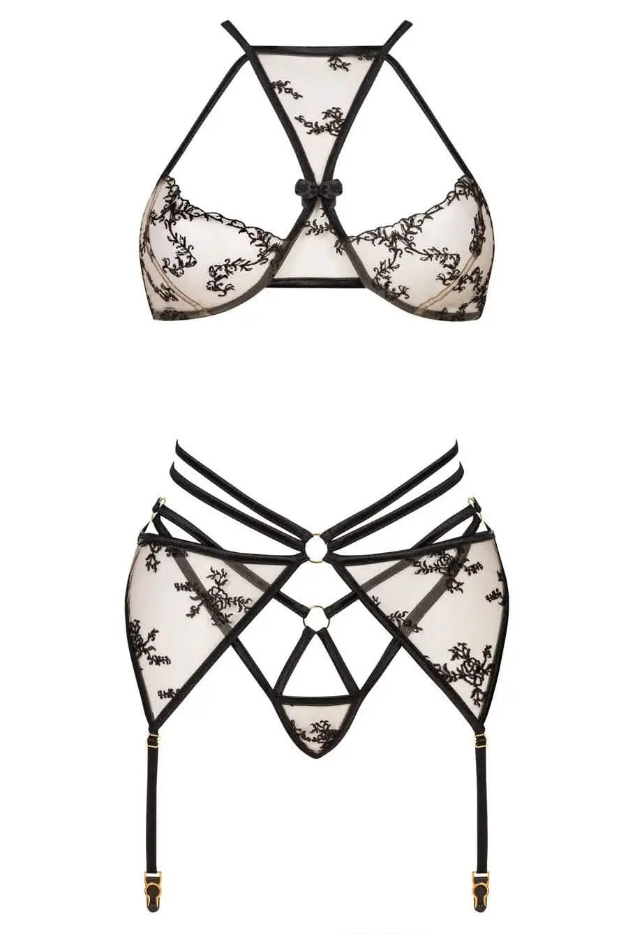 see though lingerie set