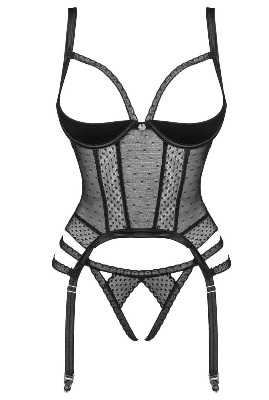 open cup corset