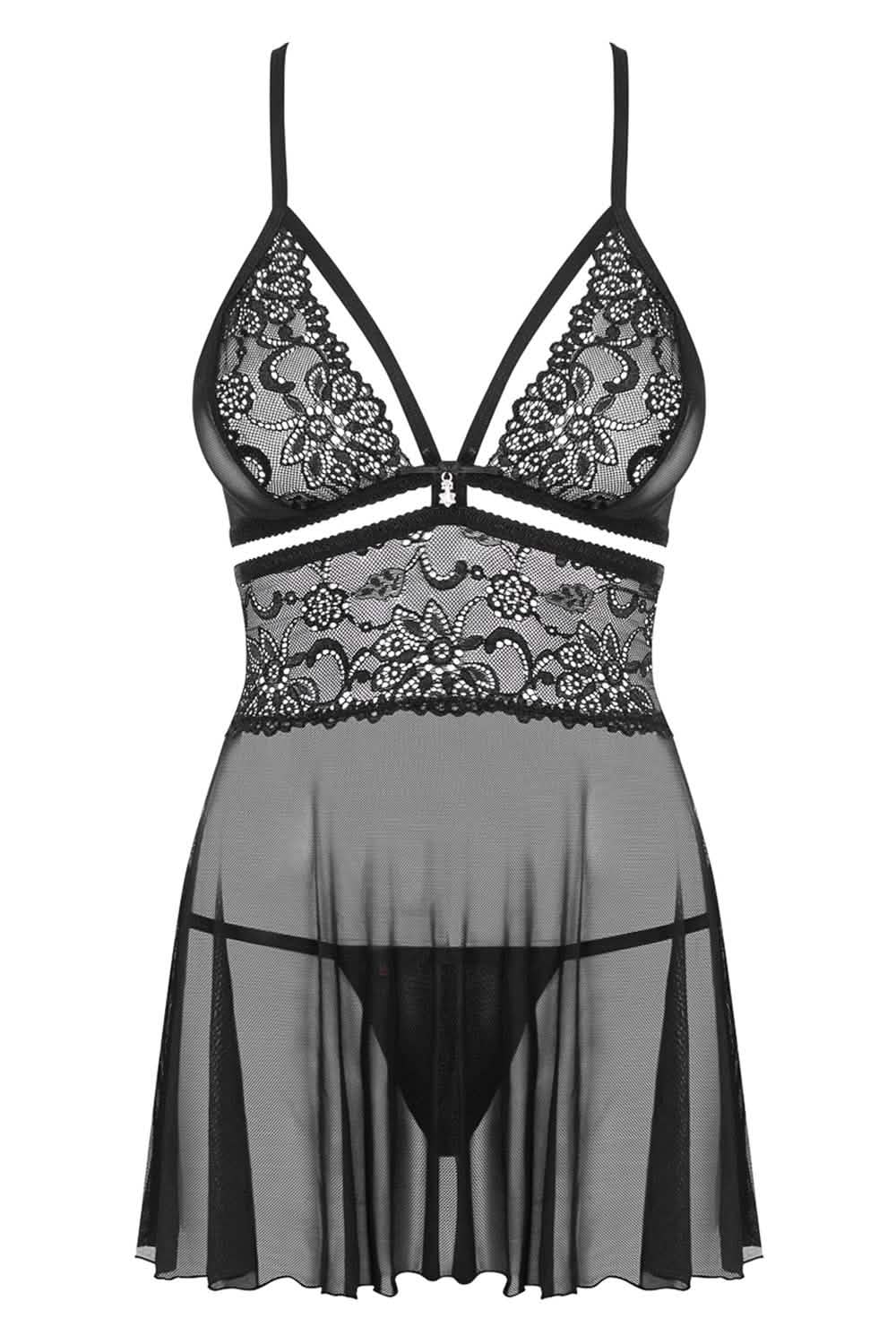 black lingerie