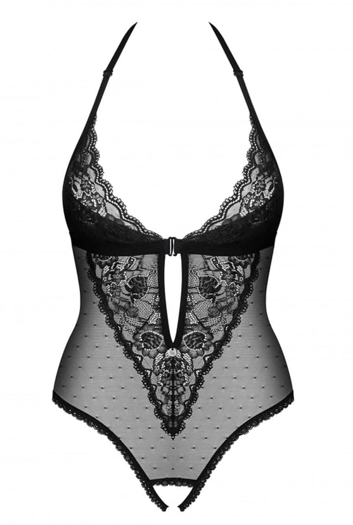 crotchless lingerie teddy