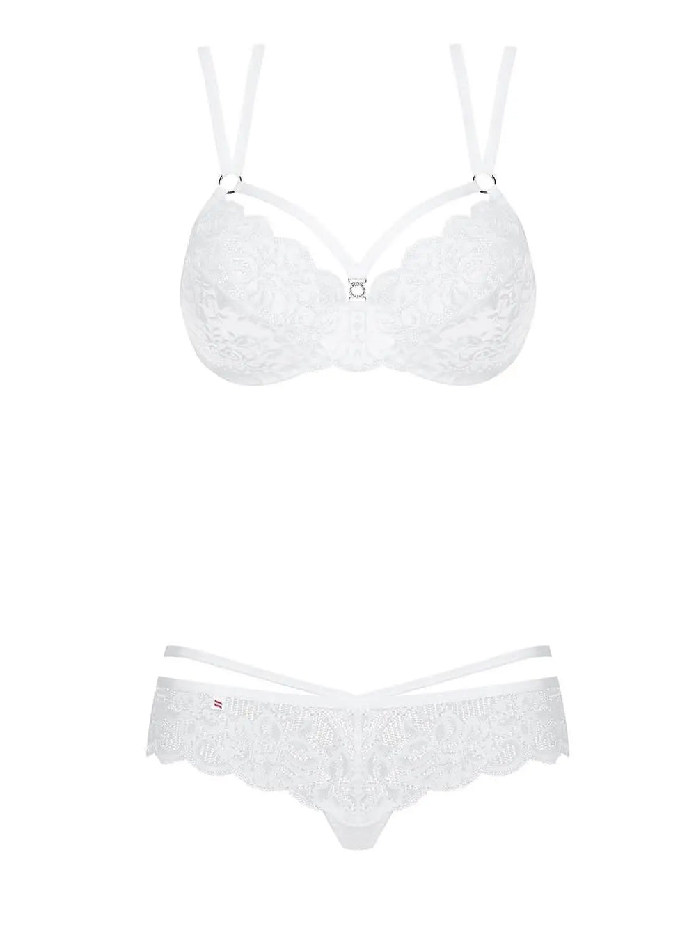 white lace lingerie